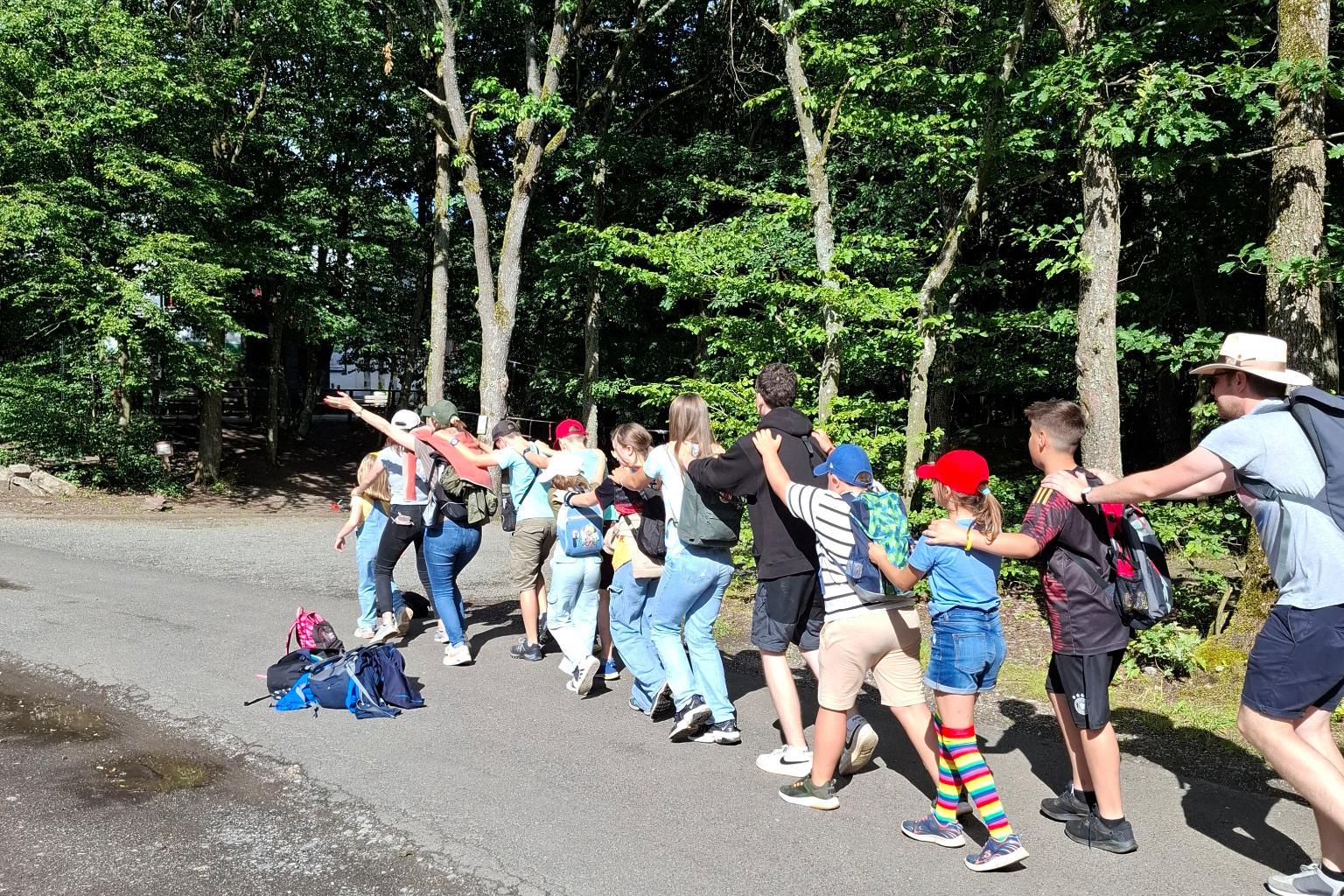 PastR Ferienfreizeit beim Spielen
