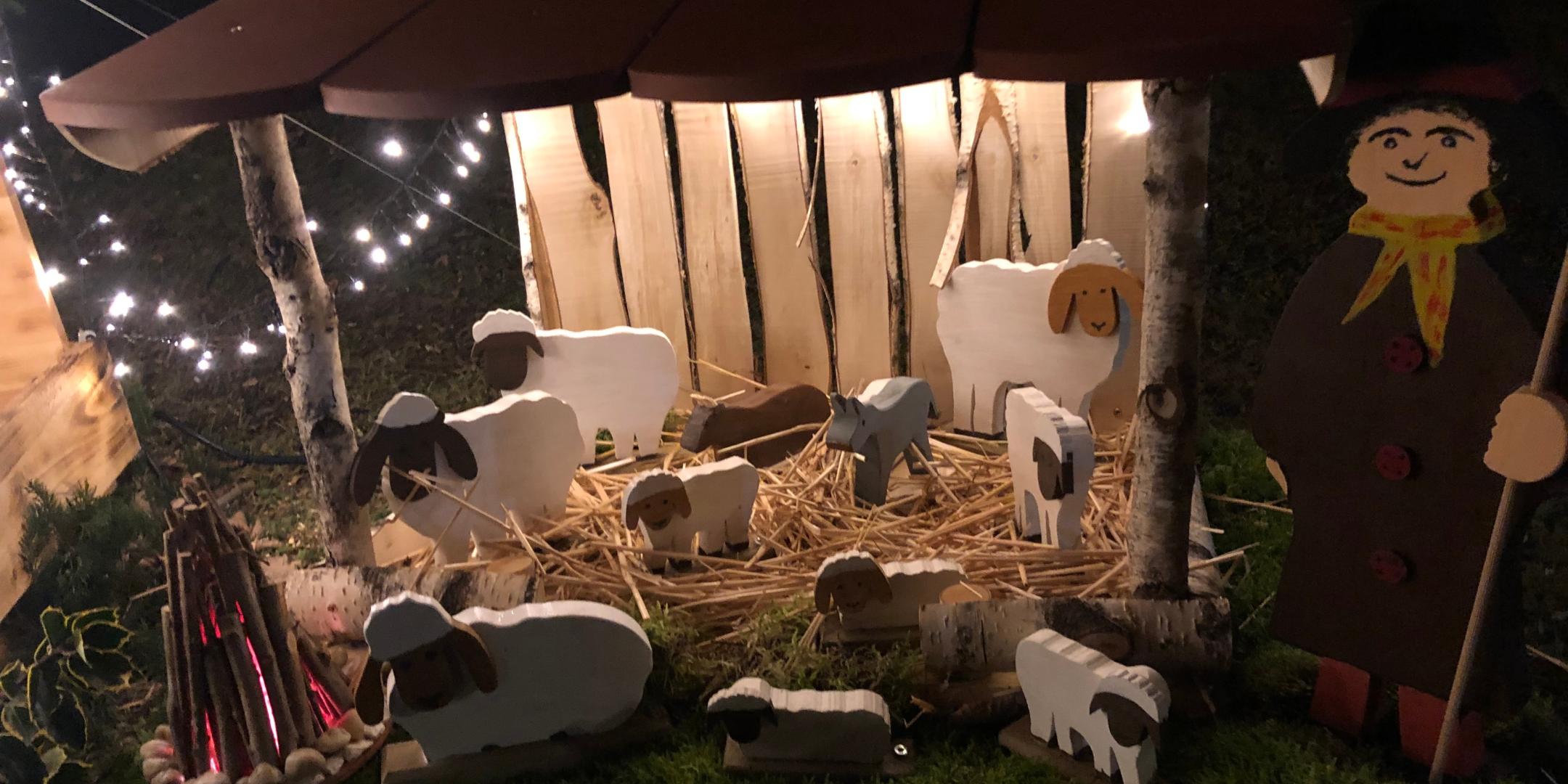 Advent an der Krippe