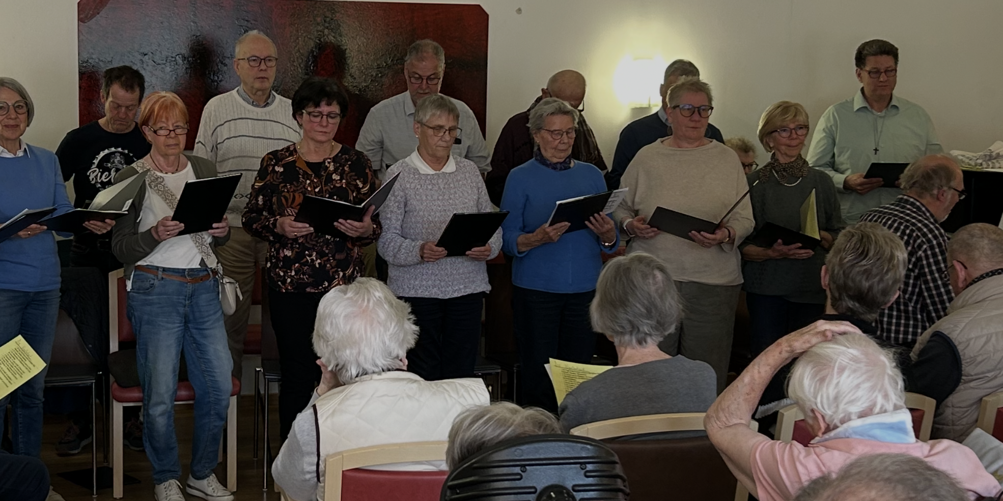 Kirchenchor St. Bernhard im DRK Haus
