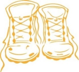 Wanderschuhe Logo