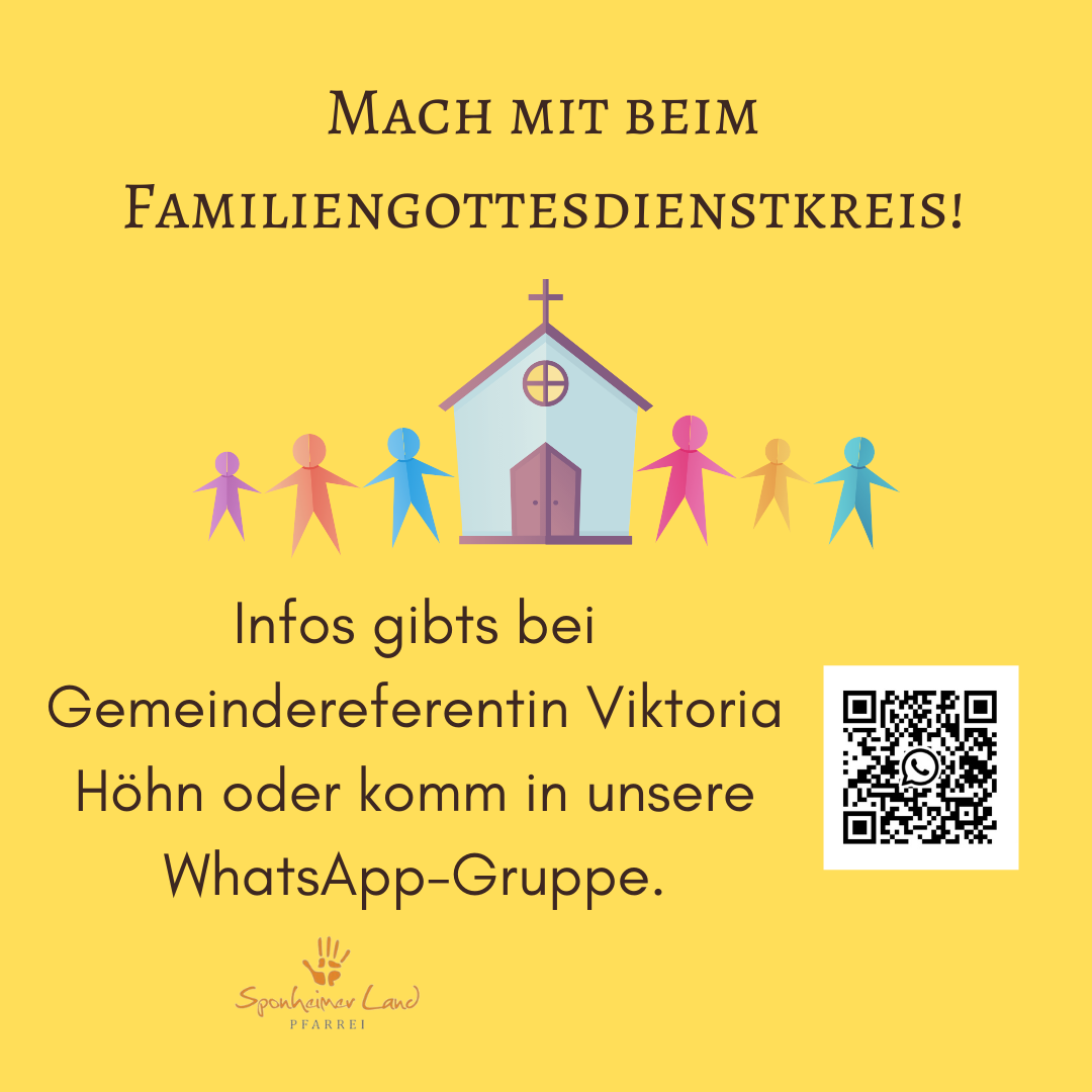 Werbung Familienmesse