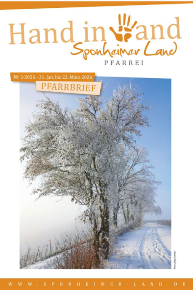 Titelbild Pfarrbrief 1-26